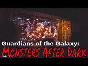 [2019] Monsters After Dark - Mission Breakout Halloween Overlay POV | Ride & Queue | Low Light |