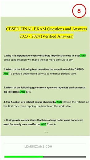 Cbspd Final Questions And Answers Answers By Expert