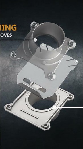 Best Blast Gate for Small Shop Dust Collection | 4" Gate Valve | Woodworking Tools & Accessories