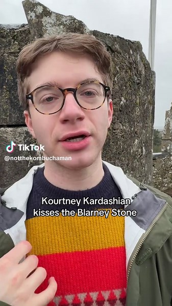 #kourtneykardashian #blarney #blarneystone #impression #ireland | kourtney kardashians