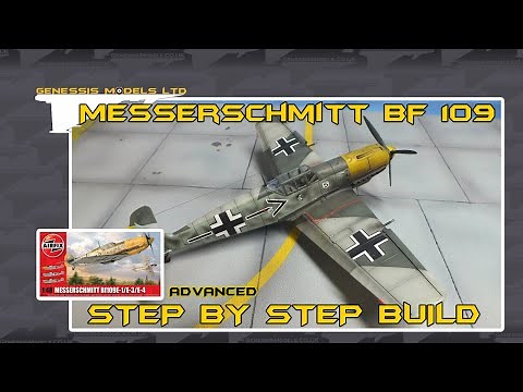 Airfix : Messerschmitt Bf 109 : 1/48 Scale Model : Advanced Step By Step Video Build : Episode.1