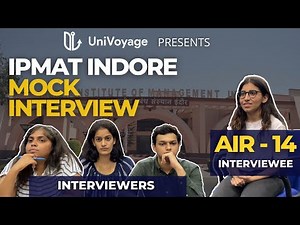 IPMAT Indore 2022 Personal Interview