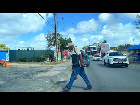 Barbados is WEIRD | GAIA Airport Drive through Oistins Fish Fry