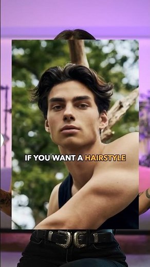 How To Style A Fluffy Middle Part | Men’s Hair Tips 2024 #menshair