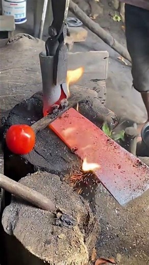Hand-Forged Cleaver Making | Traditional Kitchen Tool Craft