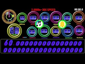 speed feeling 60.000000000000000000000000000000000 seconds countdown MIN:2.0e-30x MAX:1.0x speed