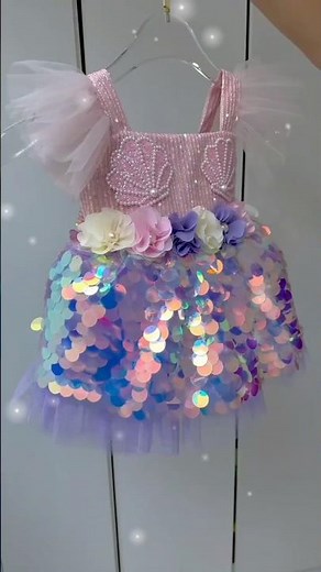 ✨ Luxury fairy baby girl frock 👗#trend2026 #style #looks choice your baby #babyshorts 👸🏻🎁❤️🧚🏻