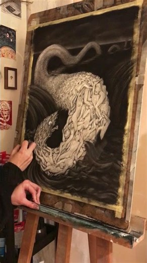 Drawing the LEVIATHAN // Monster Drawing #1