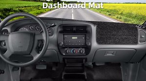 Dash Cover Mat for Ford Ranger 1995-2011 / Explorer 1995-2001 / Mercury Mountaineer 1997-2001 / Mazda B2300 B2500 B3000 B4000 1995-2010 Dashboard Cover Mat Sunshade UV Rays Protector Accessories