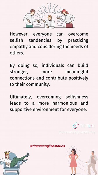 Understanding Selfishness and Its Impact on Relationships and Communities