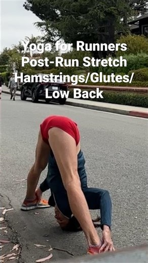 Post Run Yoga | Runners Post Run Stretch: #6 Hamstrings, Glutes & Low Back