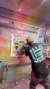 61K views · 503 reactions | One of my favs to paint and this took a little longer than expected so excuse the 1 minute short..... enjoy #art #artprogress #artprocessvideo #abstract #flowers #mario #vangoghart #create | LP Edits UK | Facebook