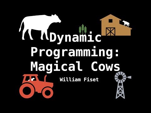 Magic Cows | Dynamic Programming | Adhoc | Interview problem