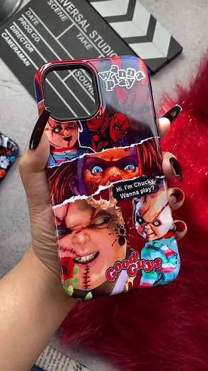 Halloween Horror Phone Case Featuring Chucky