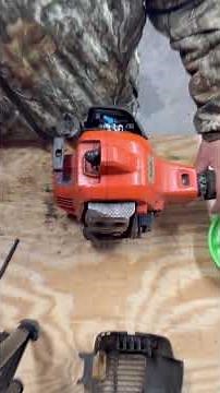 Carb adjustment on a 130L Husqvarna weedeater #smallengine #husqvarna #diy #smallenginerepair