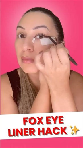 Fox Eyeliner Hack ✨