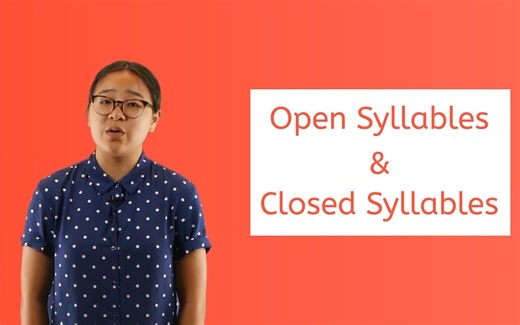 What are Open Syllables — Learn How to Read-