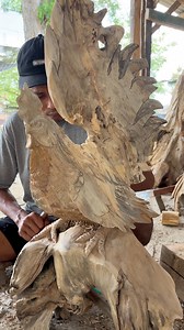 Start scribbling on the chicken carving part 🔥 | Bumi Karya Jati