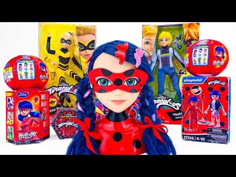 Miraculous Ladybug Toys Collection ASMR Unboxing Review | Ladybug & Catnoir & Longg & Wayzz Boxes