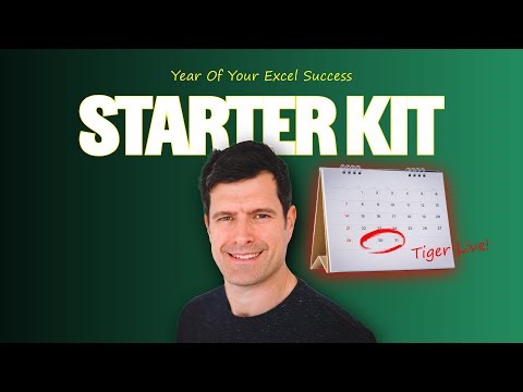 Excel Starter Kit (Year Of Your Excel Success Podcast)