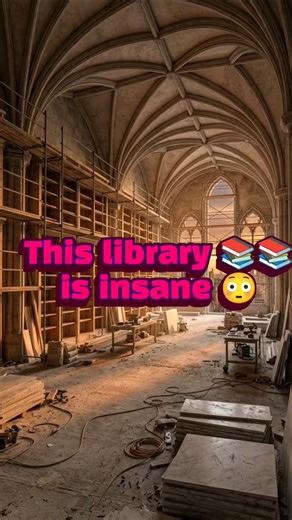 From Empty Hall to Royal Library Room📚😱 #luxuryliving
