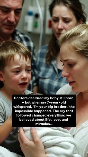 The hospital room was quiet except for the sterile hum of machines and the muffled footsteps in the hallway. My husband, David, sat beside me, his hand gripping mine tightly, knuckles white. The doctor’s face was grave as he spoke softly, “I’m so sorry, but your baby didn’t survive.” The words hit me like a crashing wave. I couldn’t breathe. I stared down at the tiny bundle on the bed, so small, so still. My heart shattered. David’s eyes filled with tears. “We’ll get through this, love,” he whis