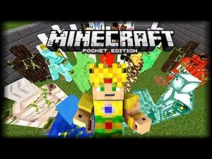 39 NUEVOS GOLEMS EN MINECRAFT PE 1.0 - GOLEM WORLD MOD - POCKET EDITION MODS