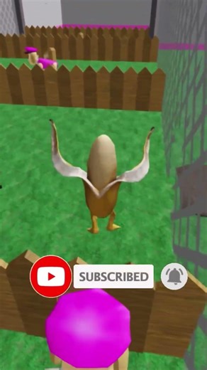 Banana dog Obby Challenge 😂 #roblox #shorts