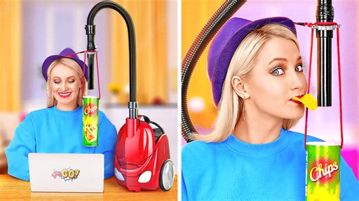 Laid-back Life Hacks || Clever and Amusing Solutions for Lazy Folks by 123 GO! 🛋️😄 | 123 GO