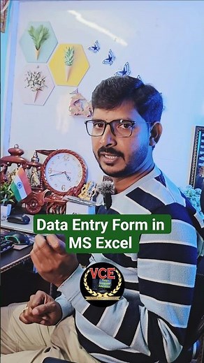MS Excel Data Entry Form