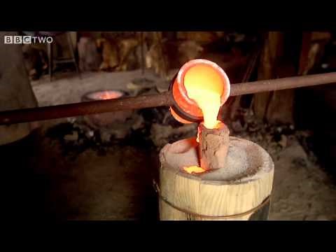 "Liquid Fire" to Metal Sword in minutes! - A History of Ancient Britain - Ep4 - Preview - BBC