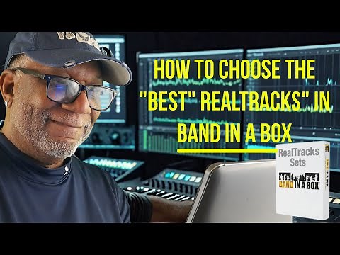 Choose the BEST "RealTracks" in Band in a Box !