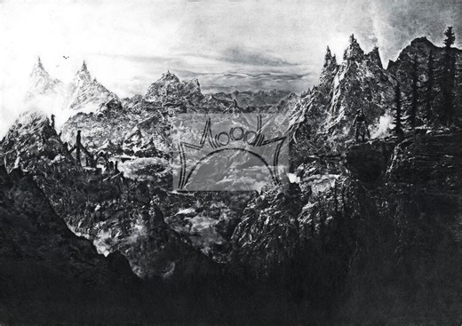 Skyrim Pencil Drawing | Video Game Poster Print - Etsy