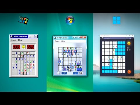 Minesweeper in EVERY Windows Version