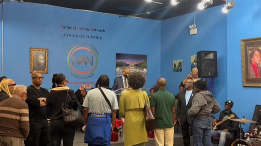 Welcoming new members to the National Action Network at today’s #NANSaturdayActionRally, you can join as well by visiting NationalActionNetwork.net or call 18776264651. | The National Action Network