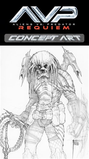 AvP 2 (Requiem) Concept Art ANIMATED. #shorts
