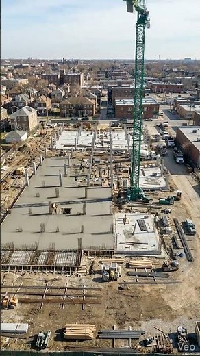 High-Rise Apartment Built From Scratch | Cinematic Drone Construction Timelapse