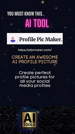 Profile Picture Maker - AI Tool for Image Editing [Artificial intelligence] [Image Editing]
