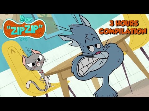 Zip Zip *Vic doesn't like bad boys* 3 hours Season 1 - COMPILATION - Cartoon for kids