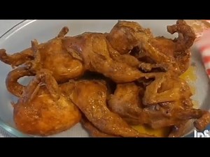 pigeon Roast Recipe।Easy and Quick Pigeon recipe