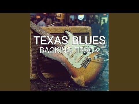 Guitar Texas Blues backing track Key E