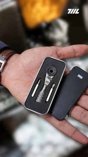 711L 4mm Micro Ratchet Wrench — Refined Where It Matters #711ltools #edctools #handytool