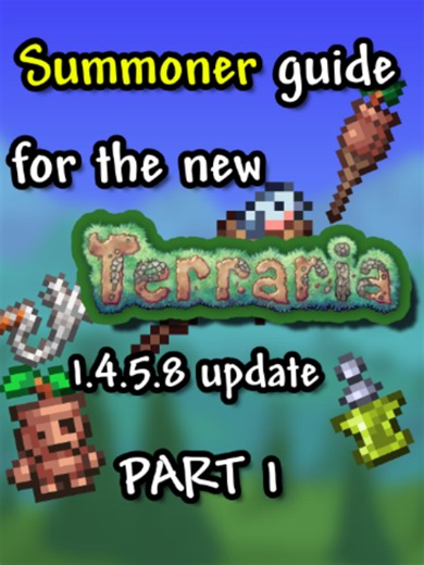 Terraria 1.4.5.8 SUMMONER Guide (Part 1)! 🔮Early-game progression Subscribe for Part 2! #terrariaguide #terrariatips #terrarialore #terraria #terrariasummoner #terrariamods #gaming #pcgaming #terrariaupdate #gamingguide