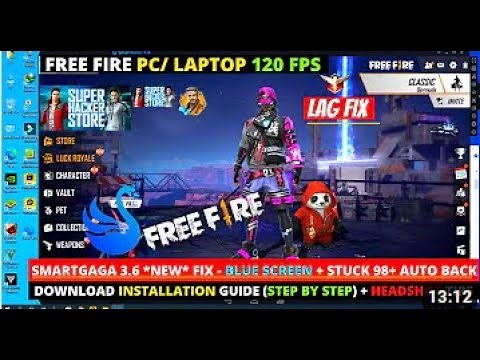 SMARTGAGA 3.6| Download link in description Garena FF PC 1GB RAM 2021 - LOW END PC WITHOUT GPU OB27
