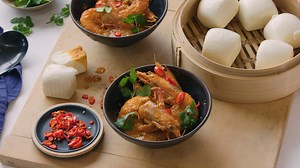 Kickstart the weekend with our spicy Singapore-style chilli prawns. This tasty, easy-to-make dish will bring a little spice to any gathering. Ready to start cooking? Grab the recipe here ➤ https://bit.ly/3sk7cIp | delicious. Australia