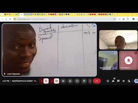 Snippet of Remedial SS 1 Physics Class