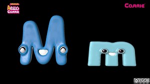 你好凯丽 Hello Carrie 趣味英文字母歌11 发音及书写 Dancing Alphabet ABC Song