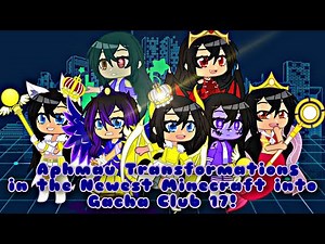 Aphmau Transformations in the Newest Minecraft into Gacha Club 17!