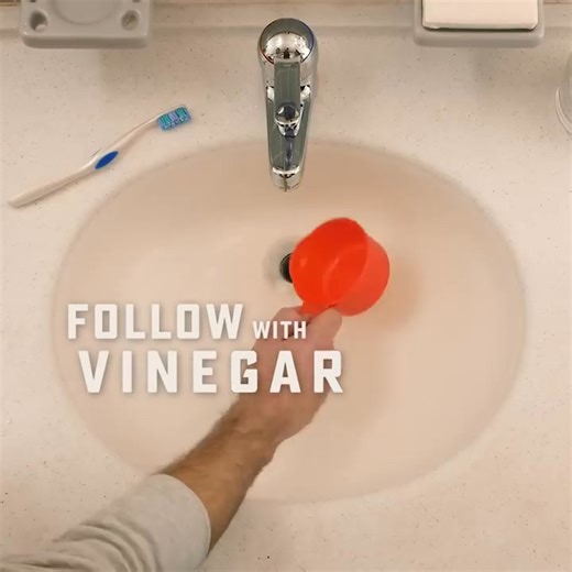 DIY Tuesday: How to Clean a Sink Drain with Baking Soda & Vinegar. Chemical drain cleaners are toxic and can erode your pipes. This DIY method is a safer, non-toxic way to clear simple blockages. 👉 WATCH NOW | Roto-Rooter Plumbers