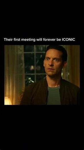 Tobey meets Andrew: Pure ICONIC energy! 🙌